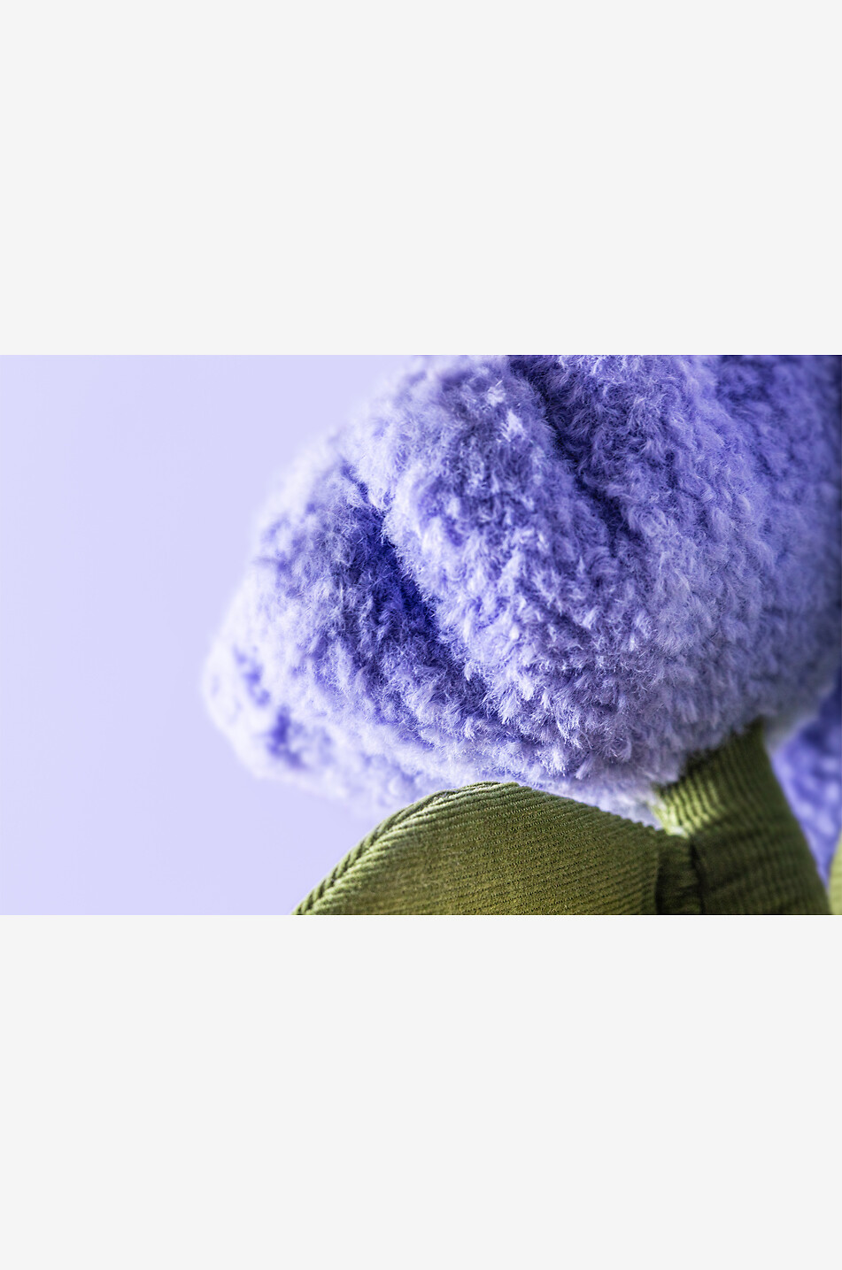 JELLYCAT Amuseables Hydrangea hortensia plush toy Unisex LIGHT PURPLE 3