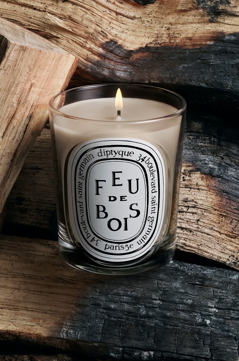 DIPTYQUE Duftkerze Feu de Bois - 190g Haus Farblos 3