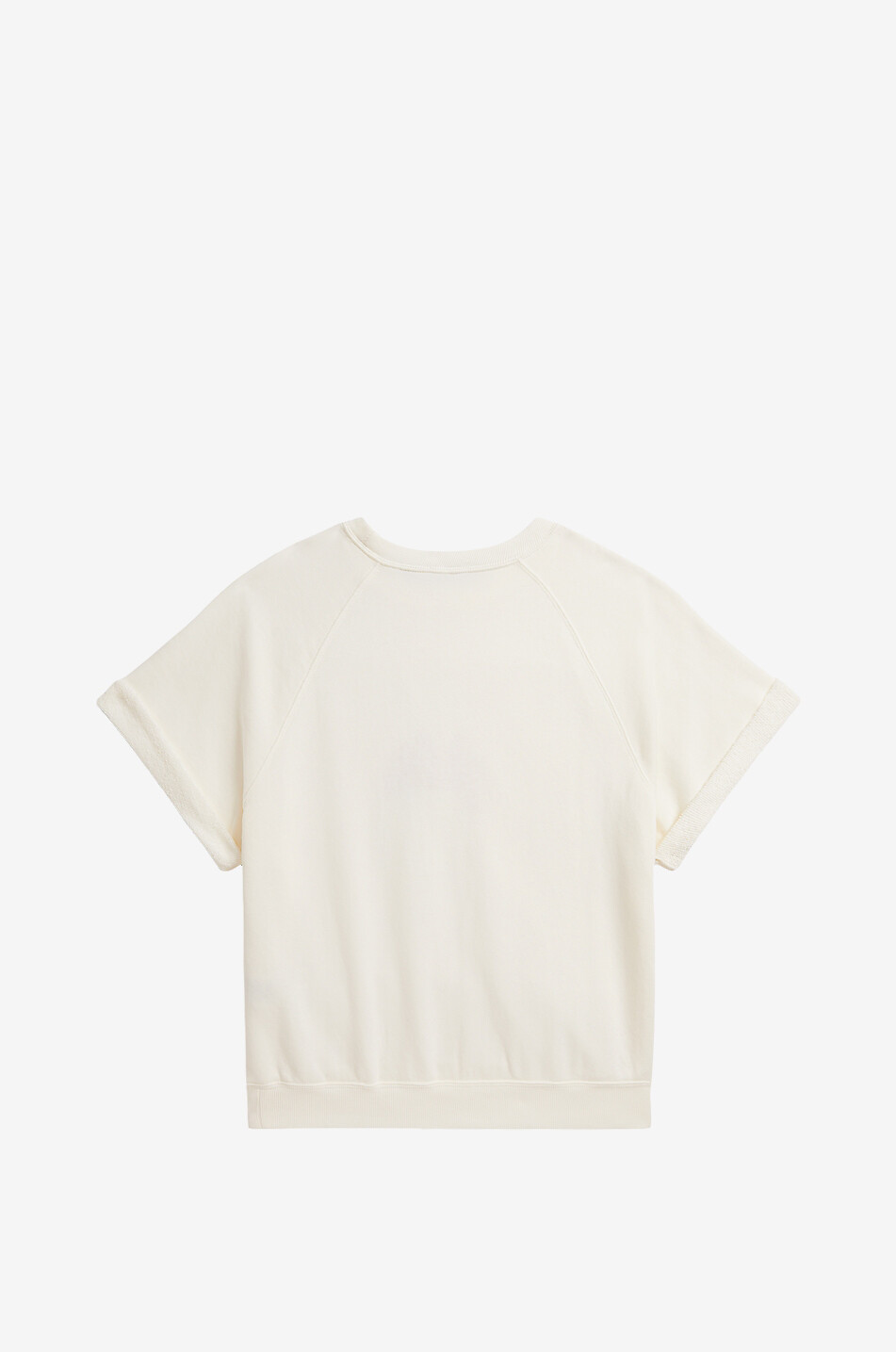 POLO RALPH LAUREN Polo Bear cotton blend crewneck sweatshirt Women EGGSHELL 2