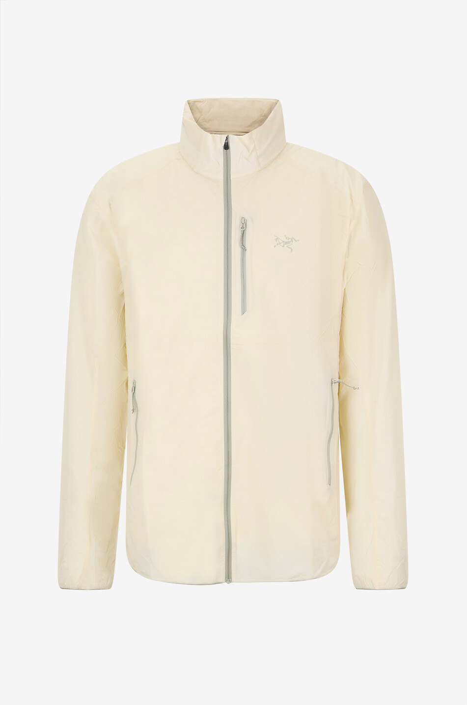 ARC'TERYX Ossa Stowhood fitted hooded windbreaker jacket Men BEIGE 1