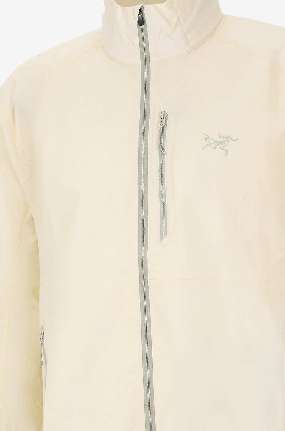 ARC'TERYX Ossa Stowhood fitted hooded windbreaker jacket Men BEIGE 3