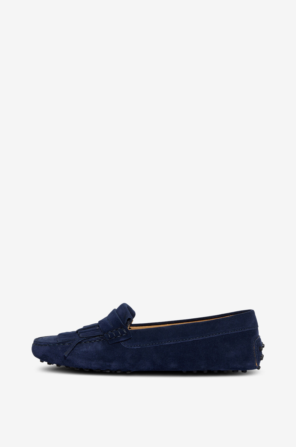 BONGENIE Monza 08 fringed suede loafers Women LIGHT BLUE 3