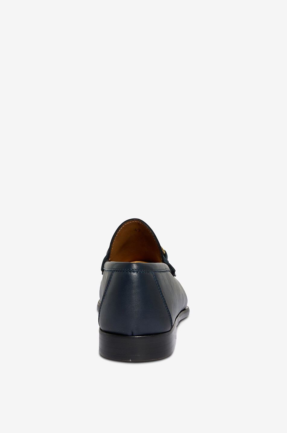 BONGENIE Reverso calfskin leather loafers Men DARK BLUE 4
