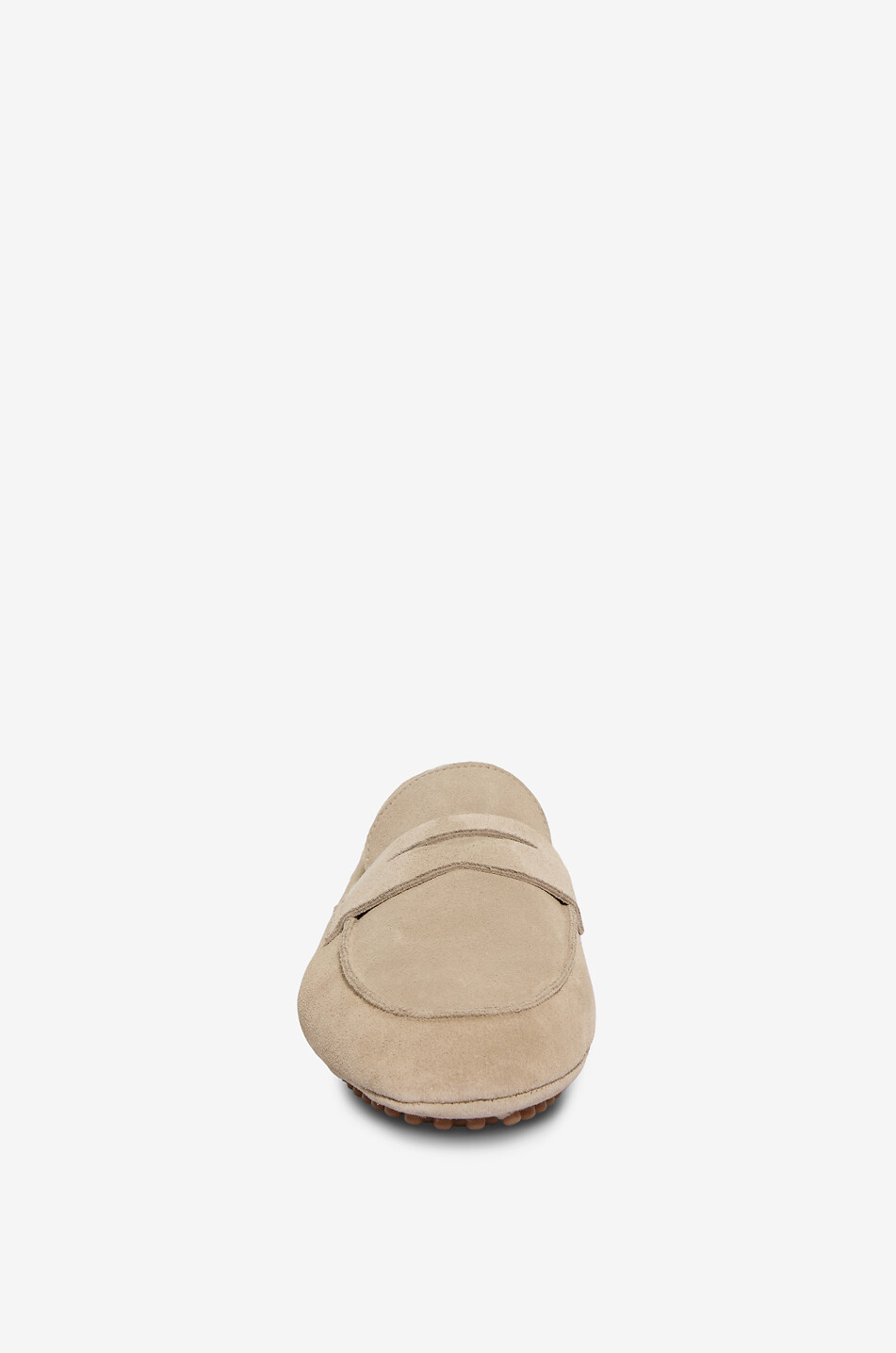 BONGENIE Loafer aus Wildleder Herren Hellbeige 2