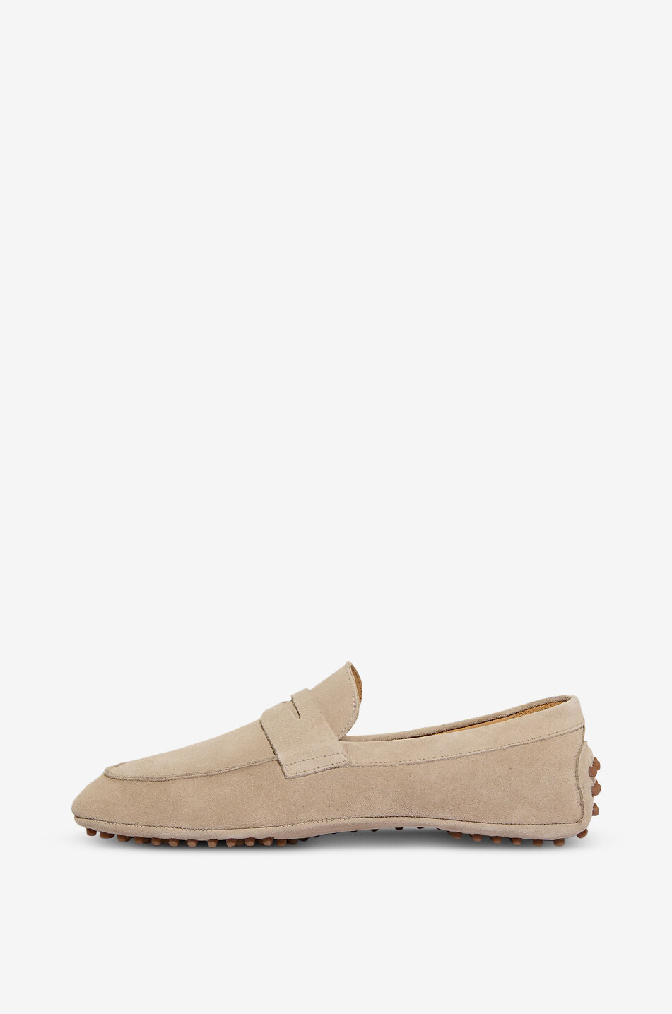 BONGENIE Loafer aus Wildleder Herren Hellbeige 3