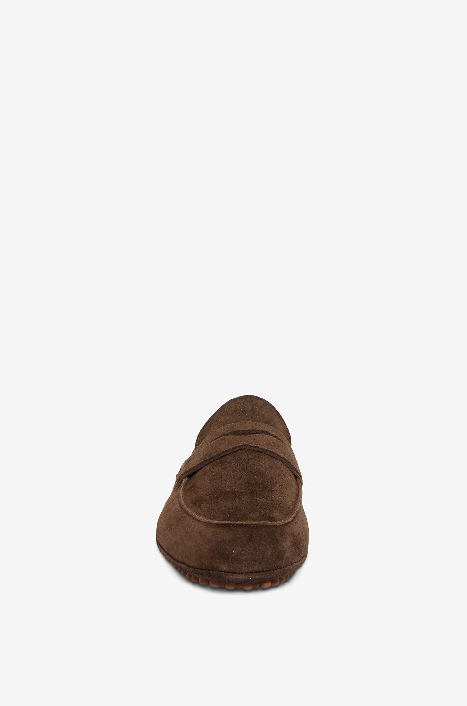 BONGENIE Suede loafers Men DARK BROWN 2