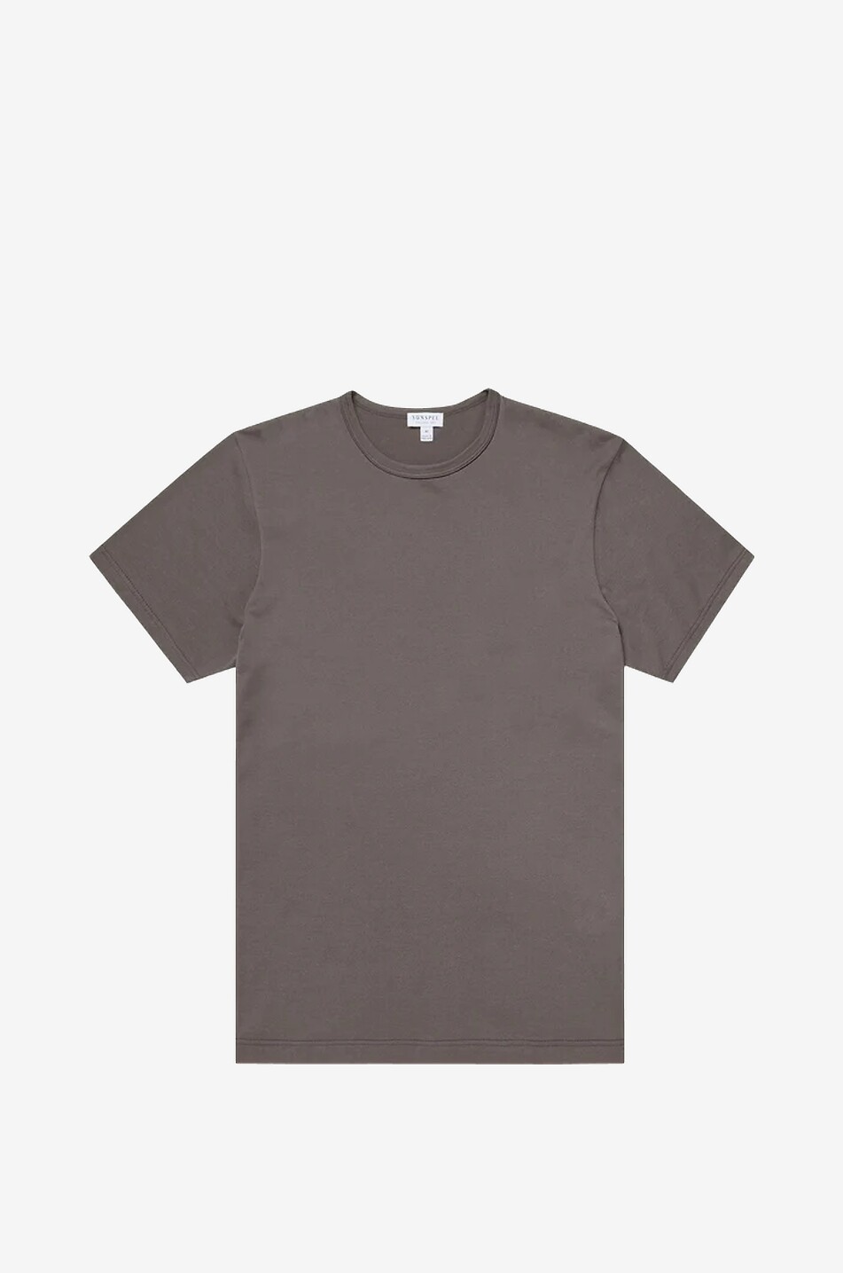 SUNSPEL Classic short-sleeved crewneck T-shirt Men GREY 1