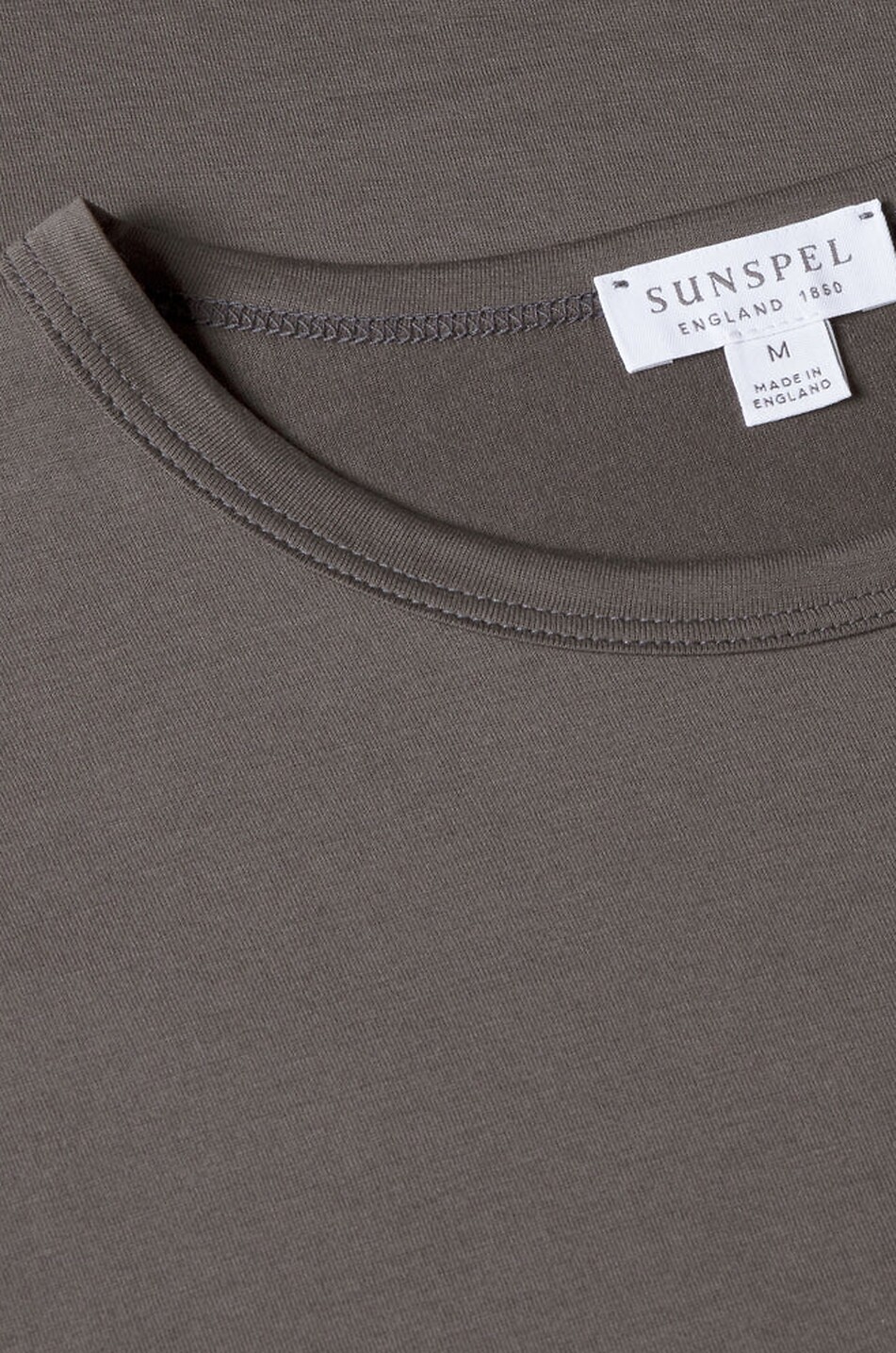 SUNSPEL Classic short-sleeved crewneck T-shirt Men GREY 2