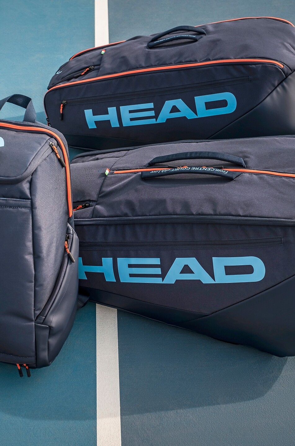 HEAD Sac de sport de tennis à bretelles ajustables Pro L Unisexe BLEU FONCE 8
