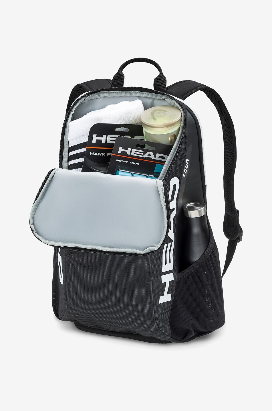 HEAD Sac à dos de tennis Tour 25L Unisexe NOIR 3