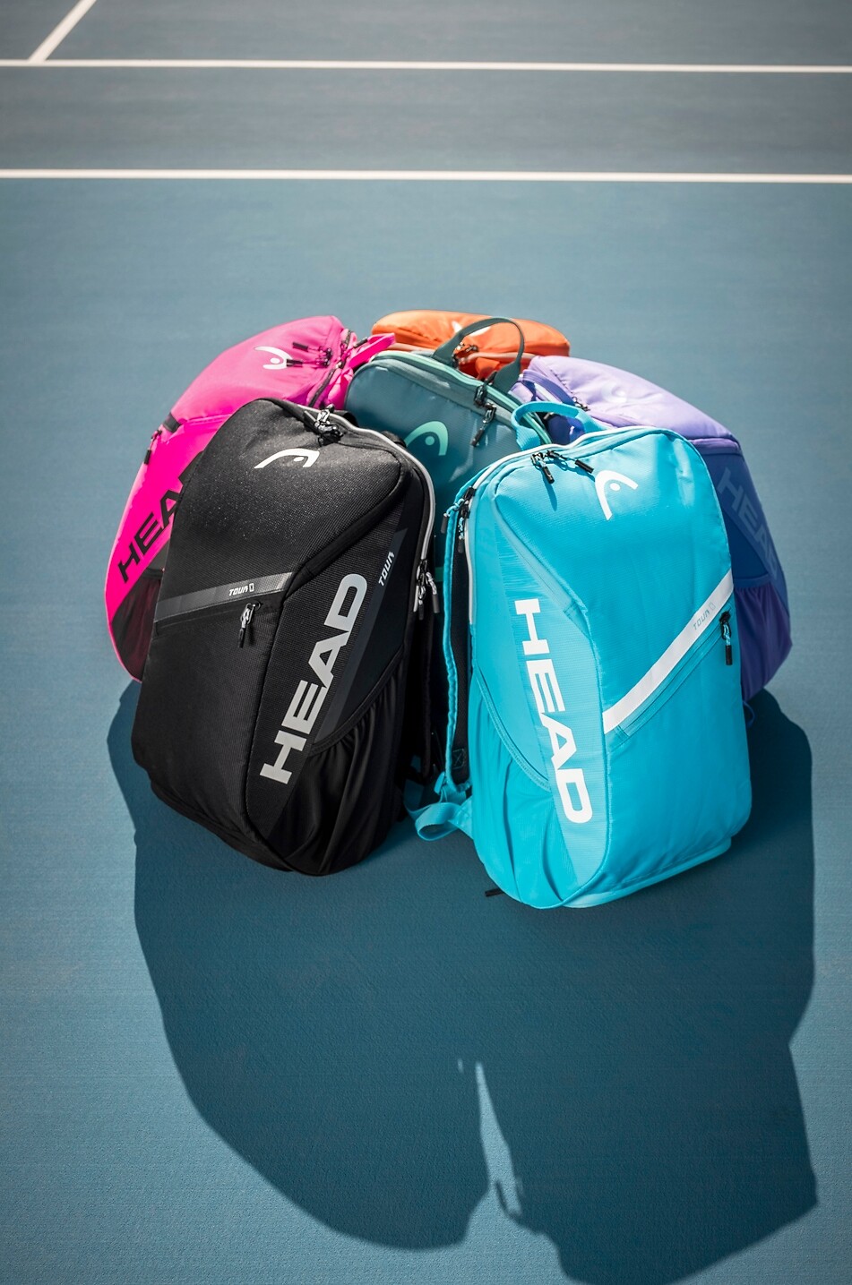 HEAD Sac à dos de tennis Tour 25L Unisexe NOIR 6