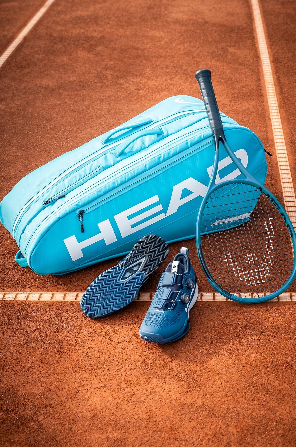 HEAD Sac de tennis pour raquettes Tour L Unisexe BLEU 6