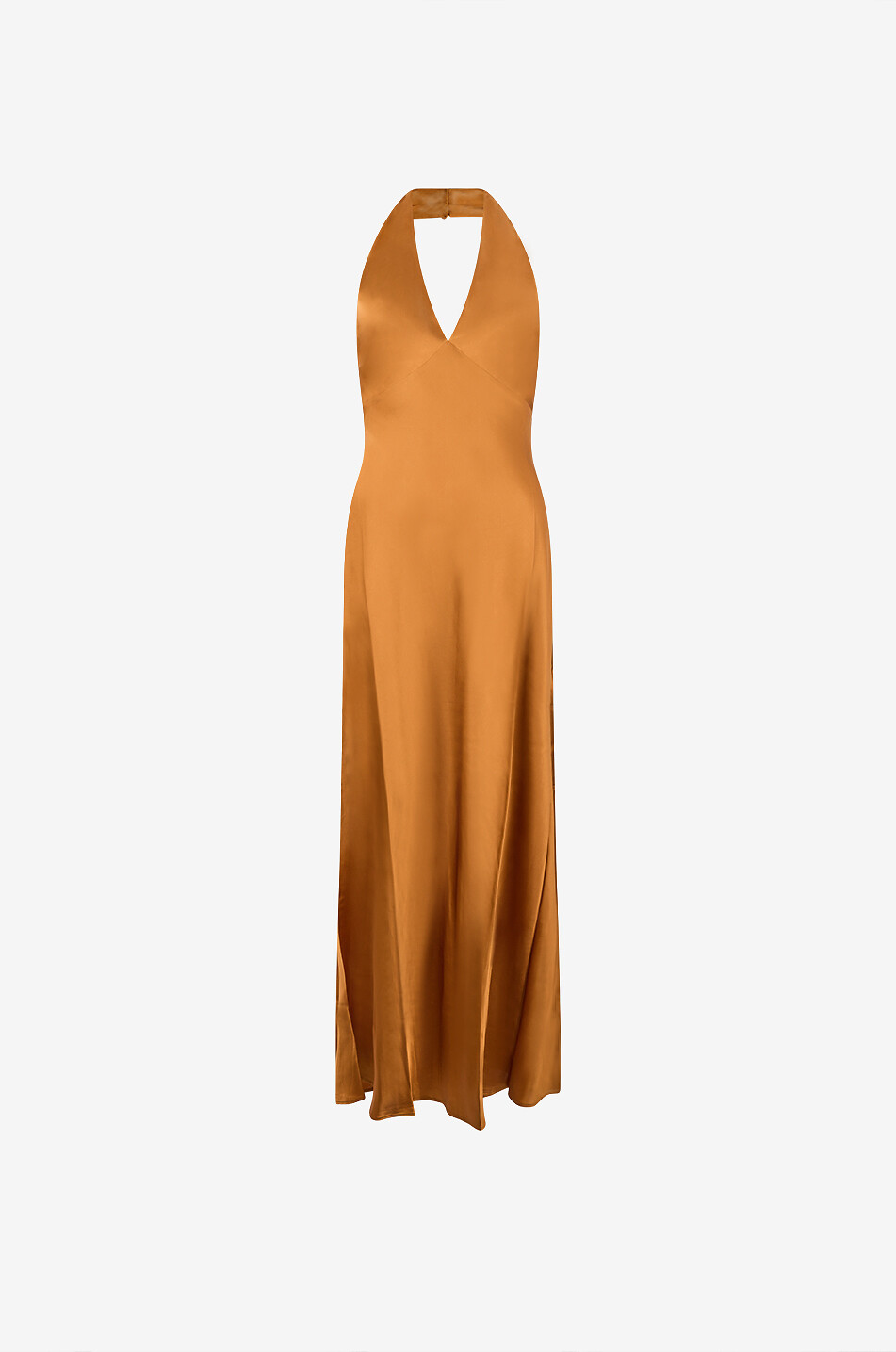 jean halter top dress Moonlight Denim Halter Dress main image 1