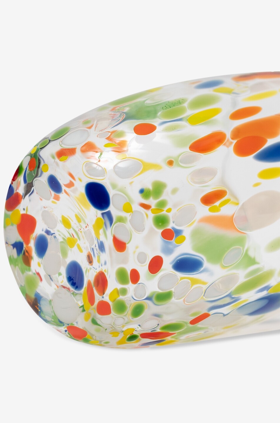 CASA CELVA Round Murano mouth-blown glass tumbler Home MULTI COLOURED 2