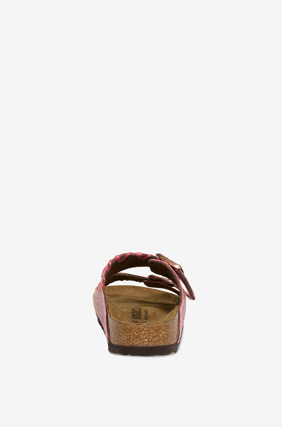 GIO GIOVANNI GEROSA Pink Bandana flat leather sandals with bandana pattern Women PINK 4