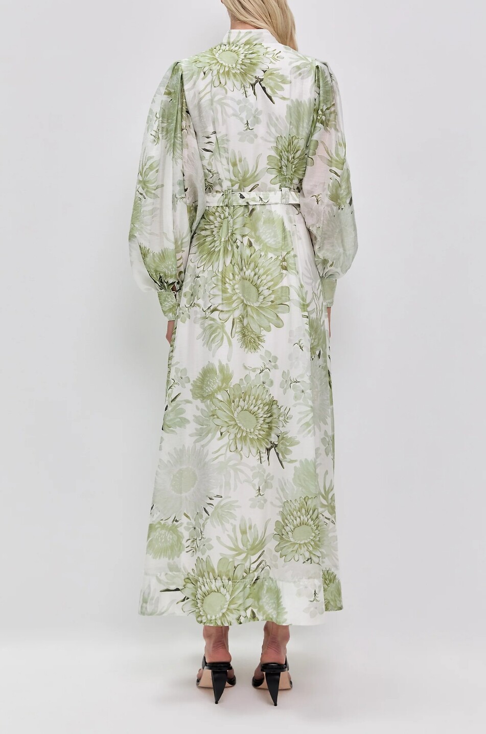 chinese dress ladies Clover Maxi Dress-LILAC VINE / 4