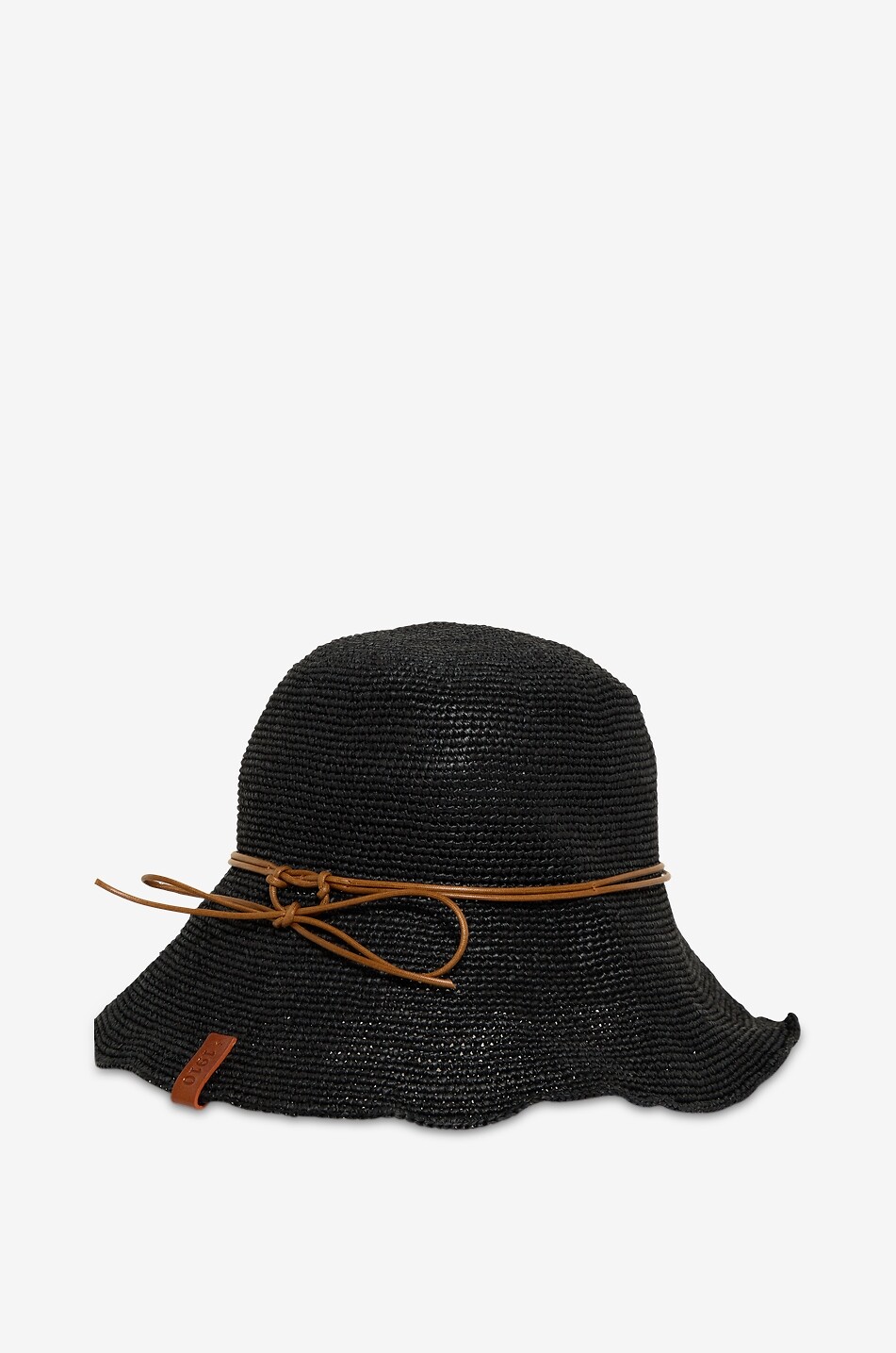 CATARZI 1910 Chapeau cloche en raphia Femme NOIR 3