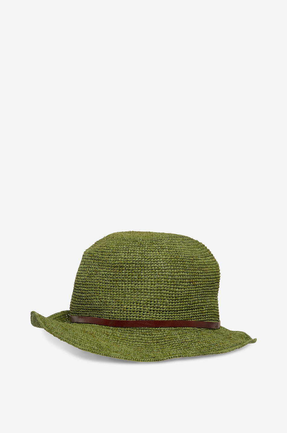 Mina felt cloche hat - CATARZI 1910 - GREEN - Bongénie