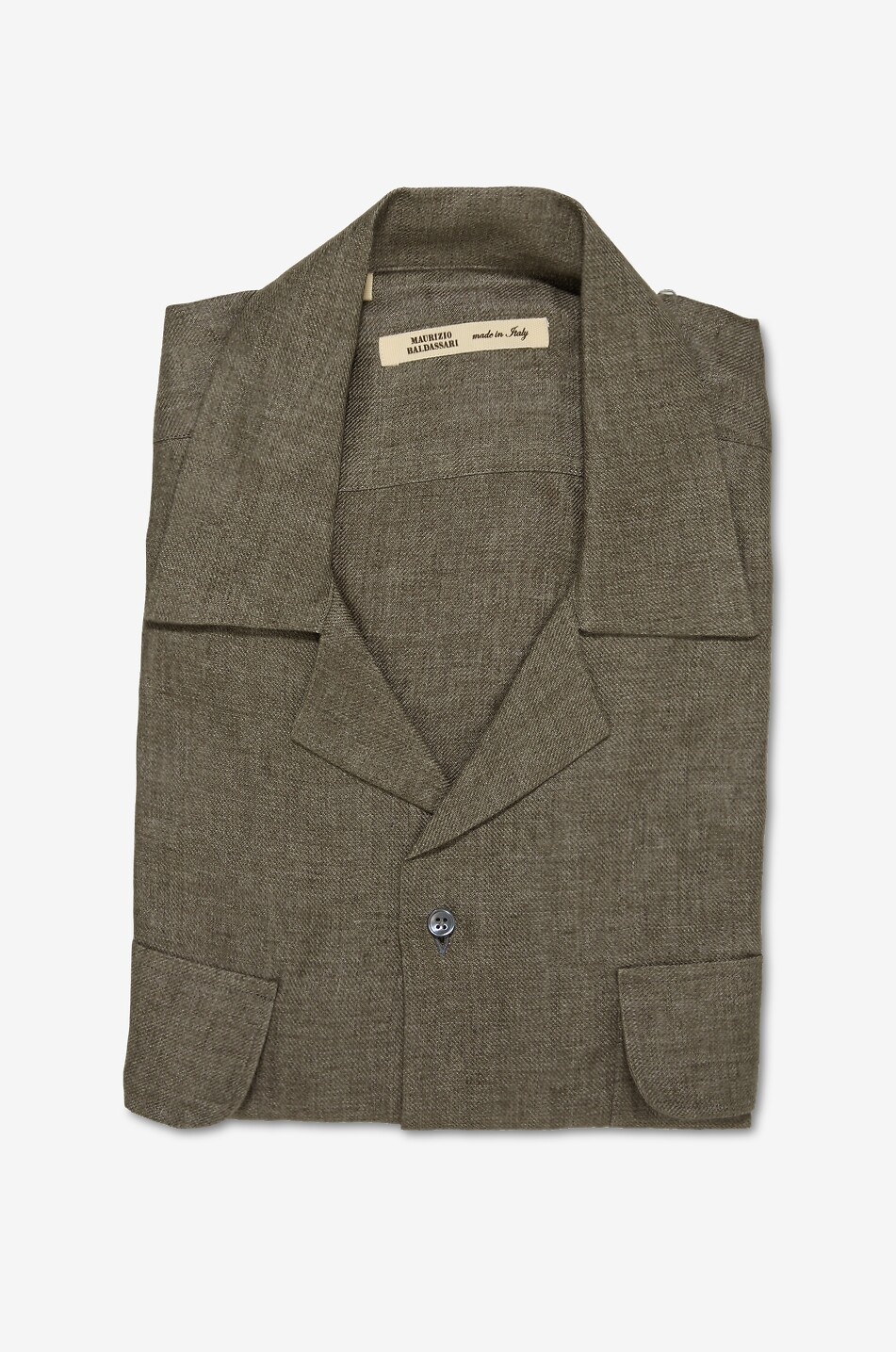 New Bowling linen Cuban collar shirt