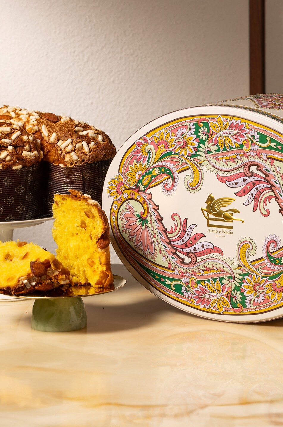 ETRO X AIMO E NADIA Colomba artisanale avec boîte décorative et sac - 1 kg Maison MULTICOLORE 3