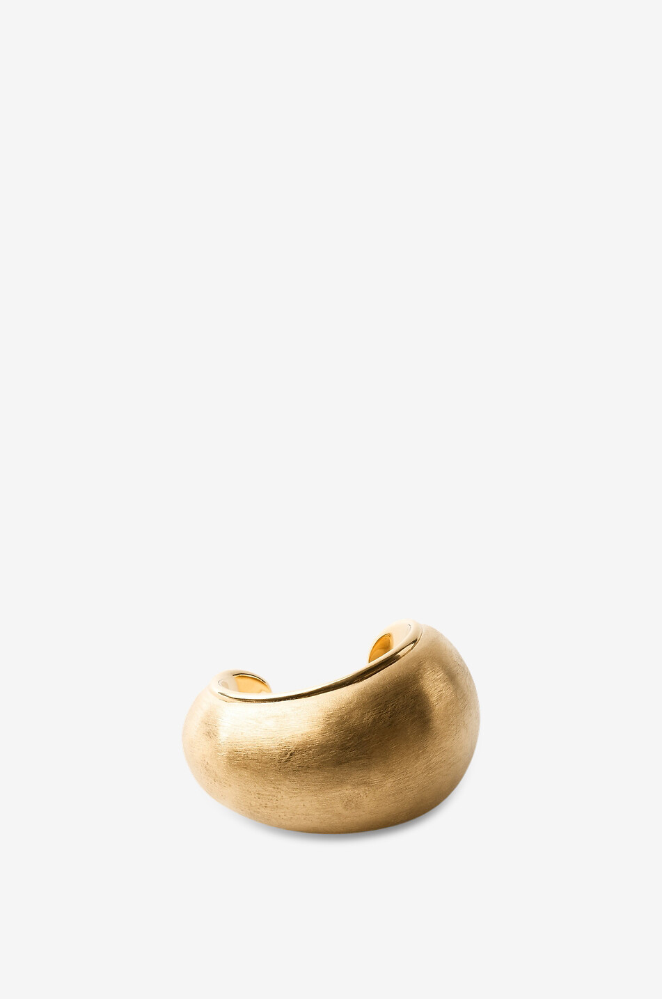 JACQUEMUS Strukturierte Manschette aus texturiertem vergoldetem Kupfer Le Bracelet Raisin Damen GOLDEN 1
