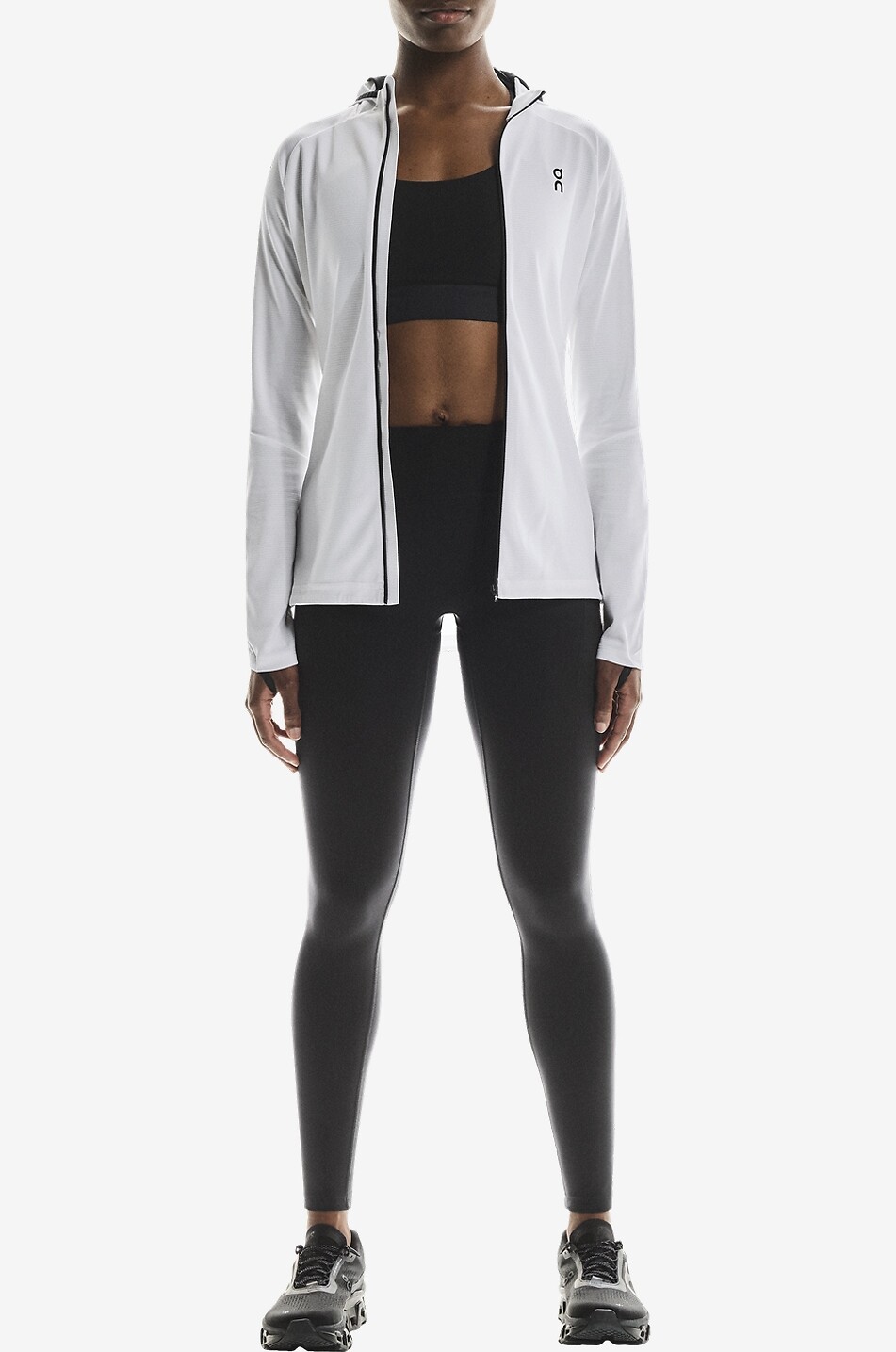 ON Lauftights Performance Damen SCHWARZ 2
