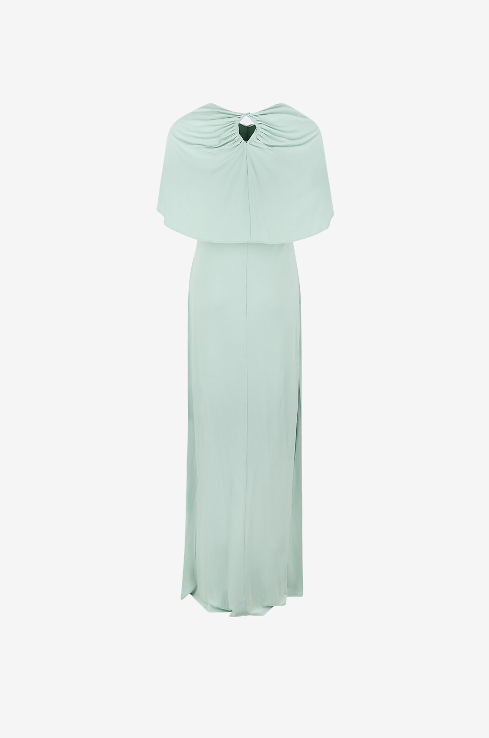 KALLMEYER Robe longue moulante à fronces en viscose Matilda Femme VERT CLAIR 2