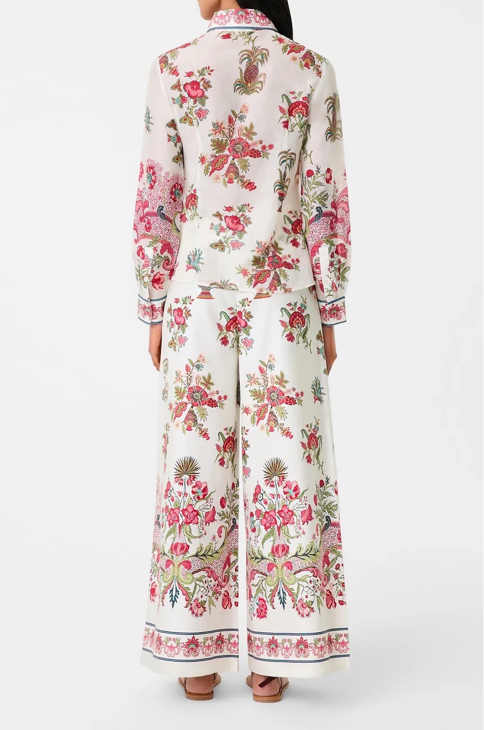 EMPORIO SIRENUSE Hemd mit floralem Print aus Baumwollvoile Patricia Damen BUNT 3