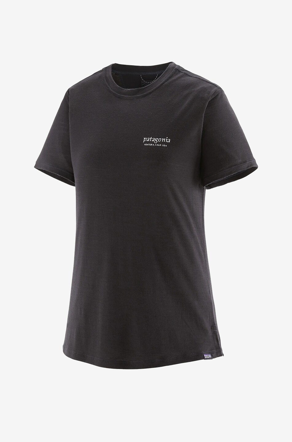 Sport merino wool blend crew-neck t-shirt