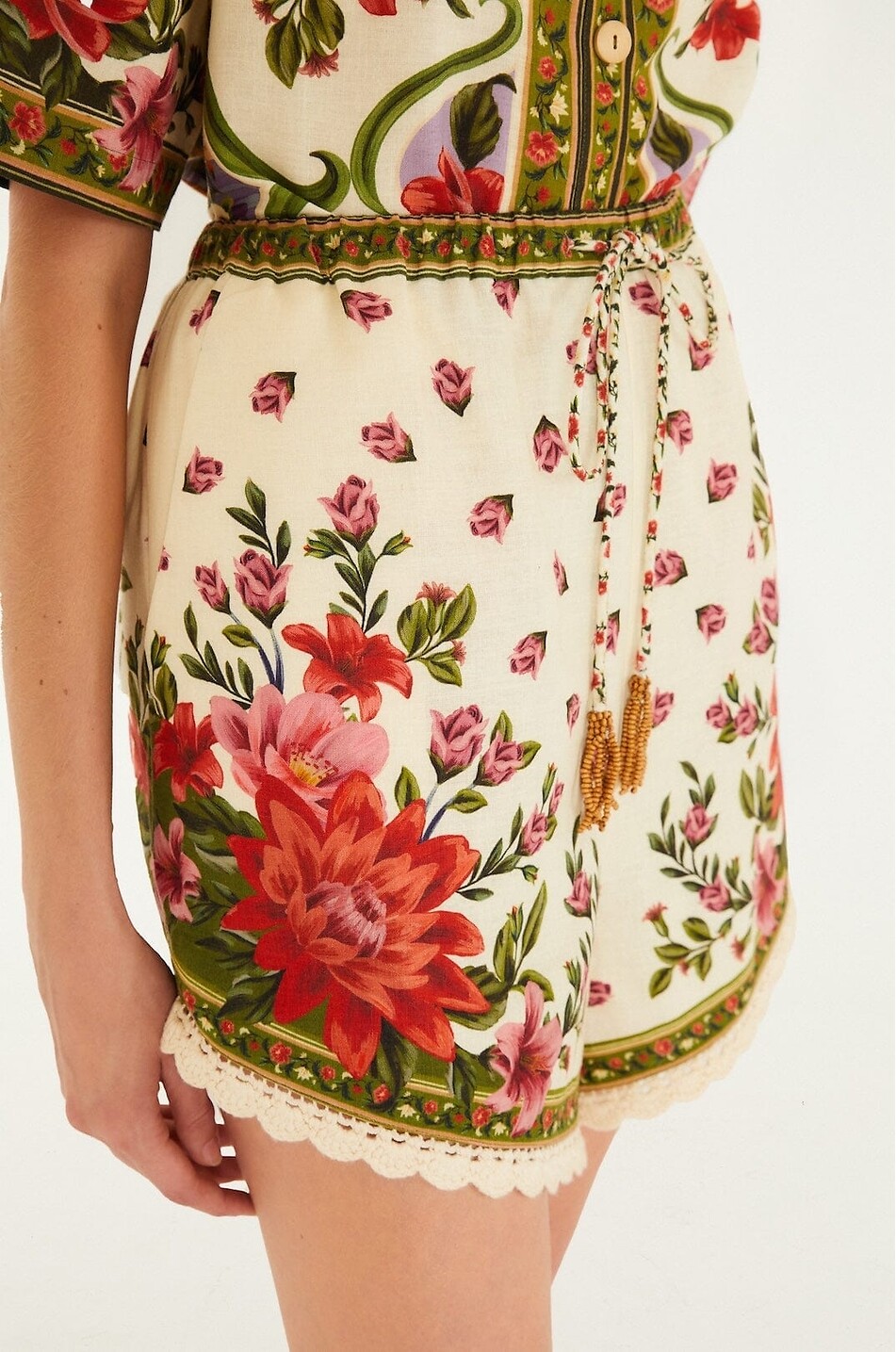 FARM RIO Shorts aus Leinenmix Wonder Rio Damen BUNT 3