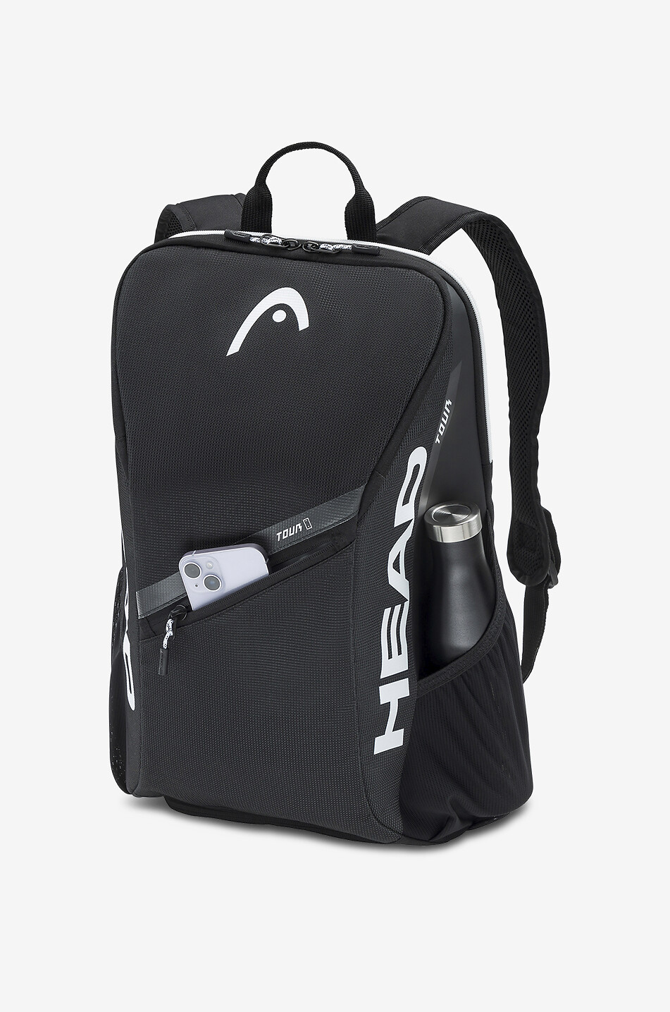 HEAD Sac à dos de tennis Tour 25L Unisexe NOIR 5