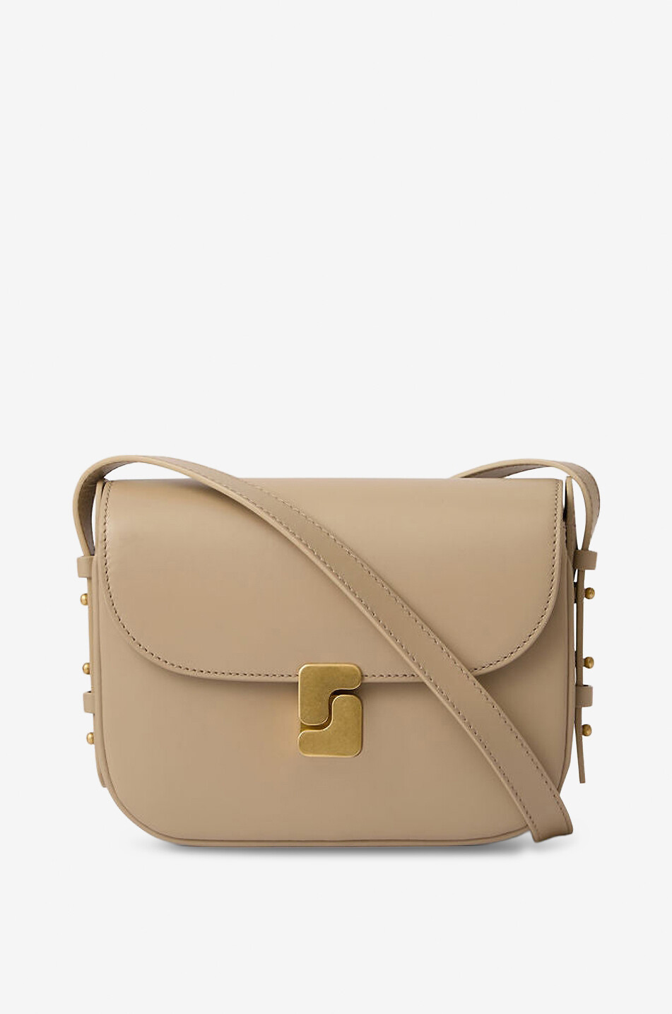 SOEUR Schultertasche aus Glattleder Bellissima Mini Damen BEIGE 1