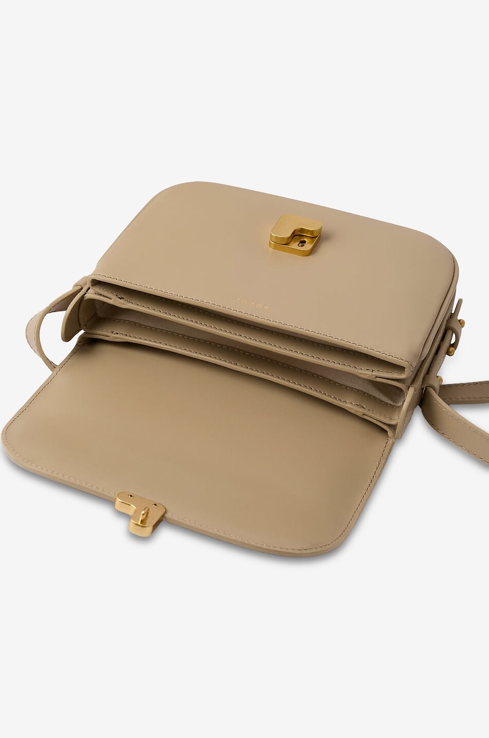SOEUR Schultertasche aus Glattleder Bellissima Mini Damen BEIGE 3