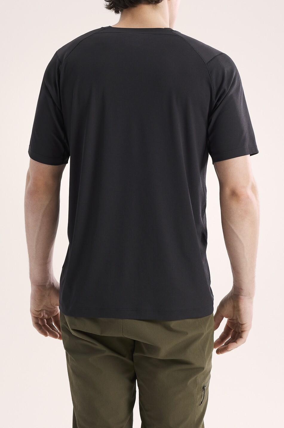 ARC'TERYX Cormac knit round-neck t-shirt Men BLACK 3