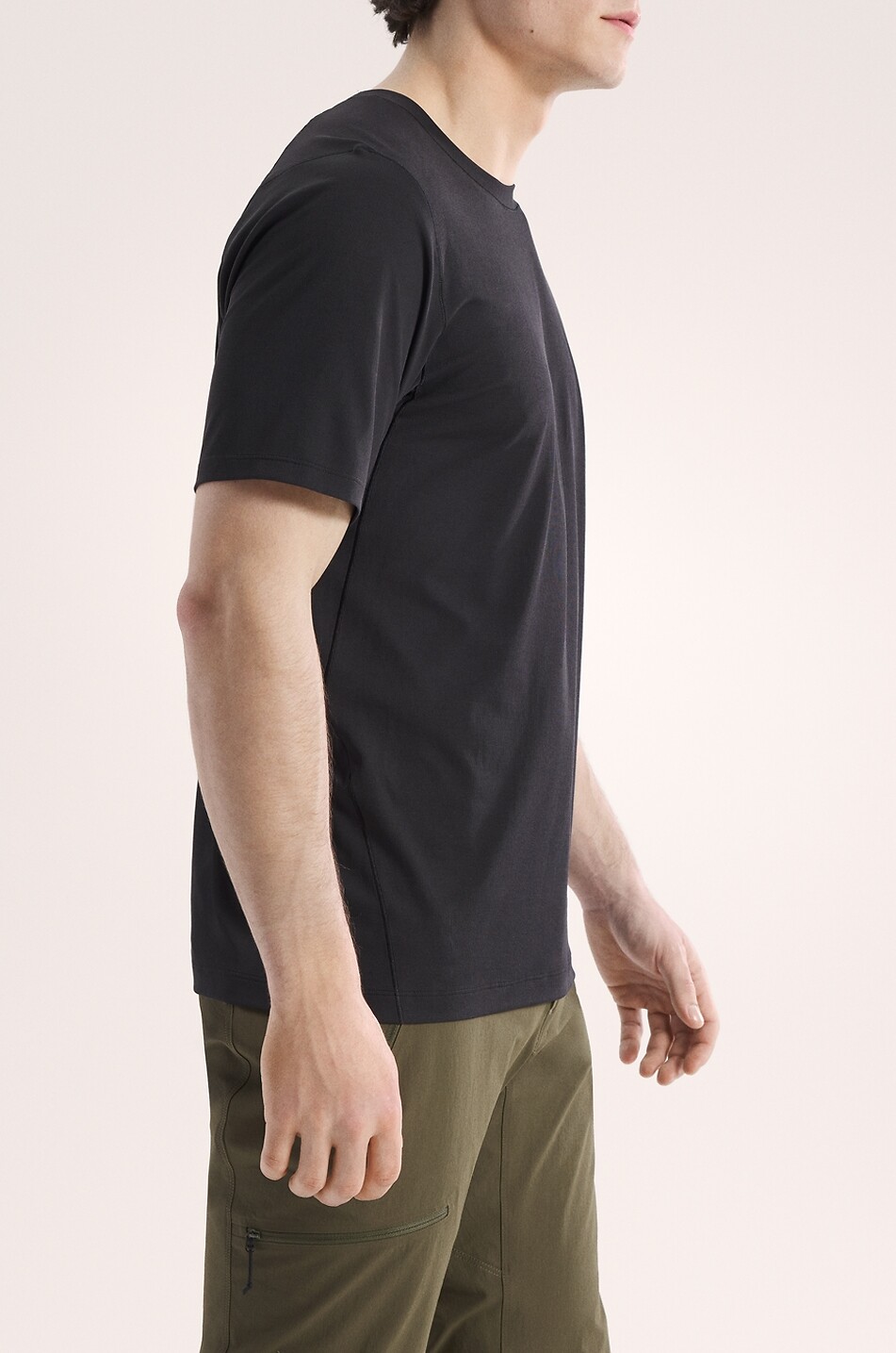 ARC'TERYX Cormac knit round-neck t-shirt Men BLACK 4