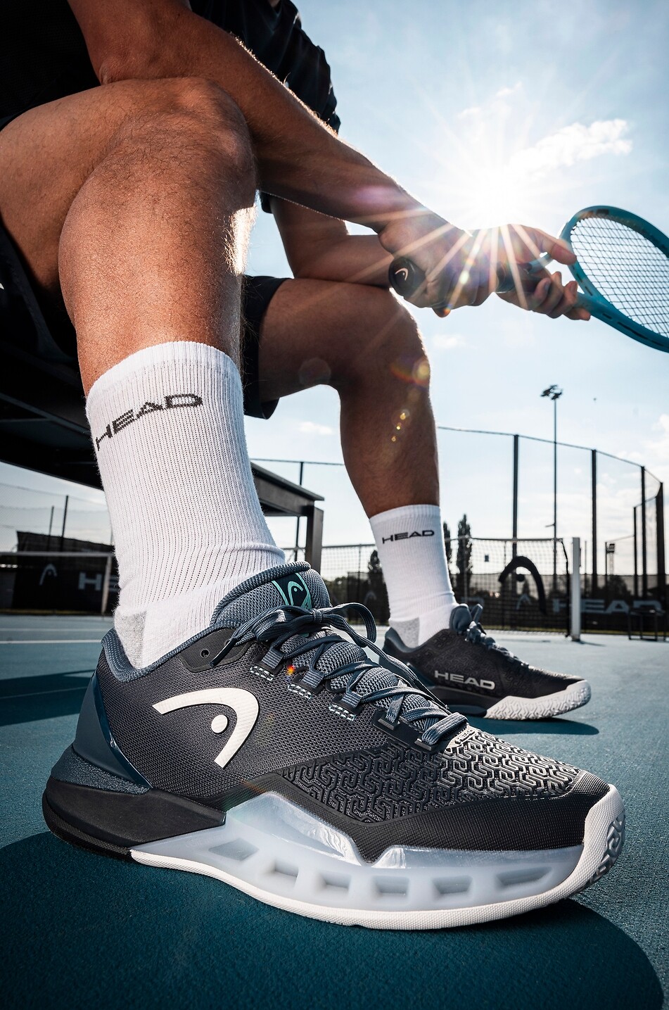 HEAD Chaussures de tennis Revolt Pro 5.0 Homme BLEU FONCE 3