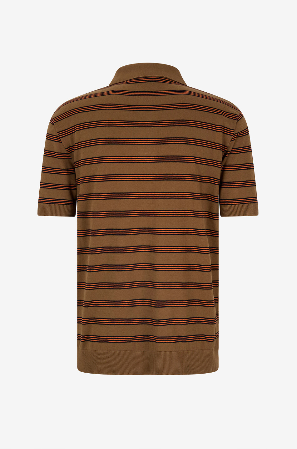 MONCLER Polo aus Baumwolljersey mit gesticktem Logo Herren BRAUN 2