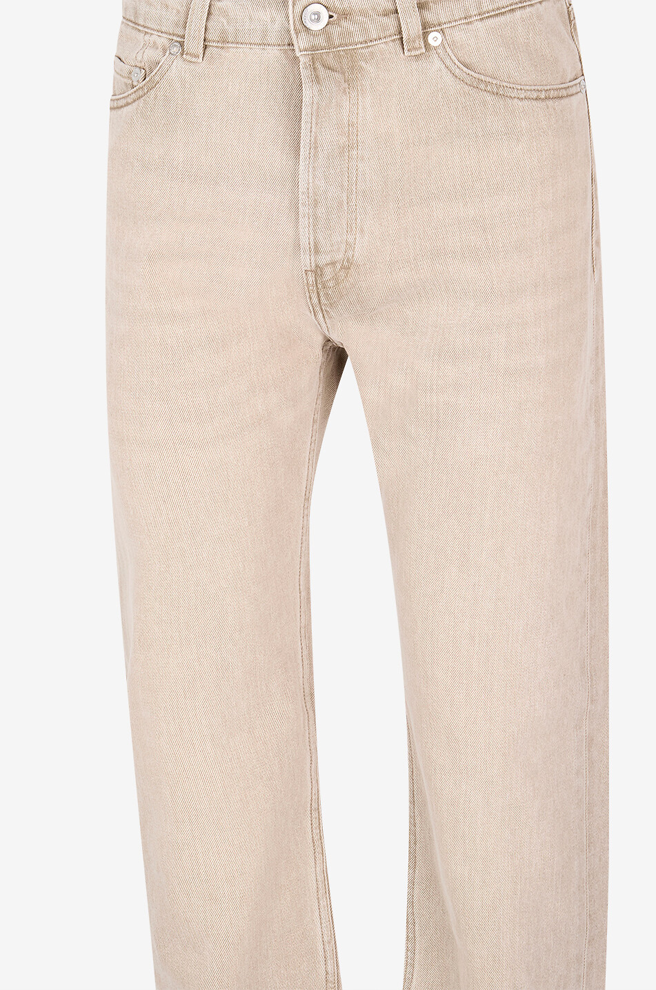 OUR LEGACY First Cut cotton denim straight jeans Men BEIGE 3