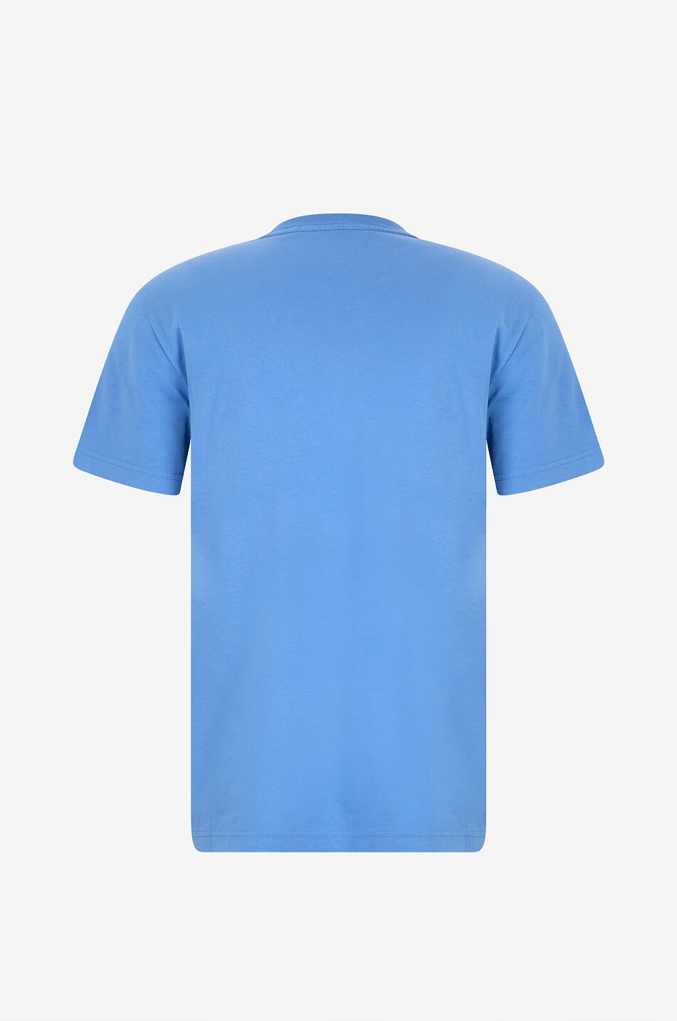 MONCLER Round-neck jersey cotton t-shirt Men BLUE 2