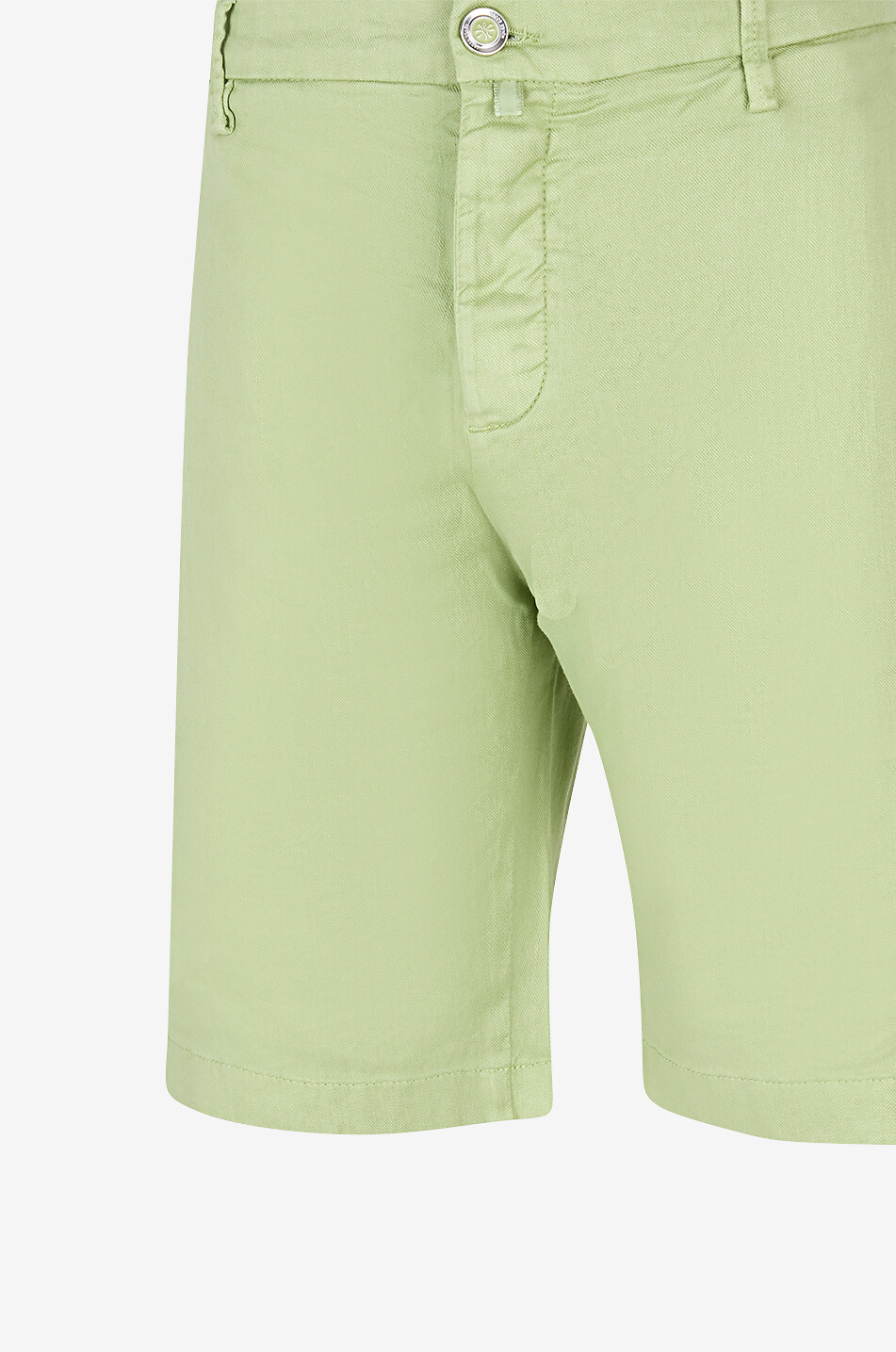 JACOB COHEN George cotton and linen canvas Bermuda shorts Men LIGHT GREEN 3