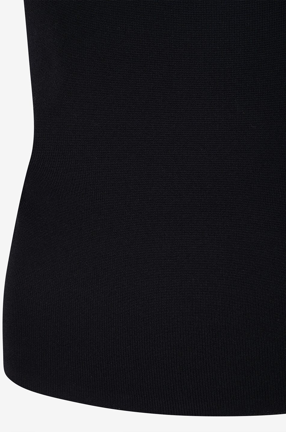 RÓHE Top sans manches à col carré en viscose mélangée Femme NOIR 7