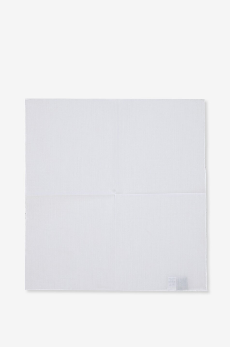 BIGI CRAVATTE Quadratische Pochette aus Baumwolle Herren WEISS 3