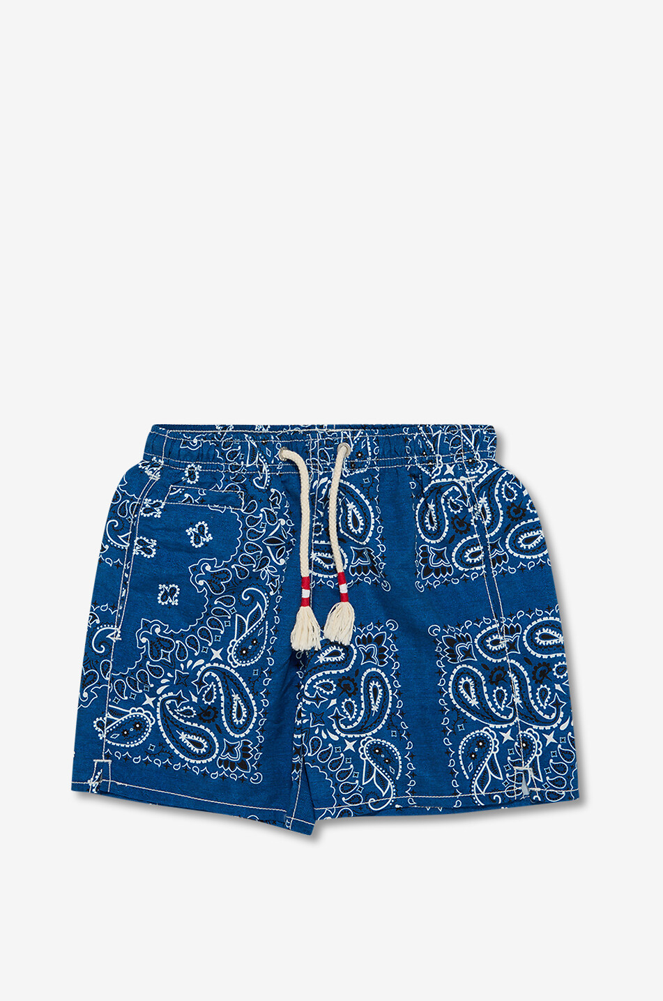 MC2 SAINT BARTH Short de bain imprimé bandana garçon Caprese Garçon BLEU FONCE 1