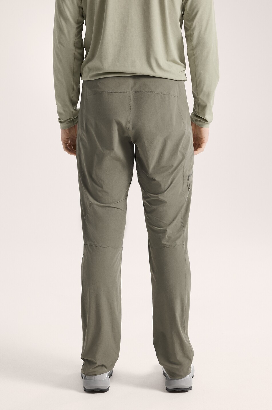 ARC'TERYX Gamma SL technical fabric hiking trousers Men KHAKI 4
