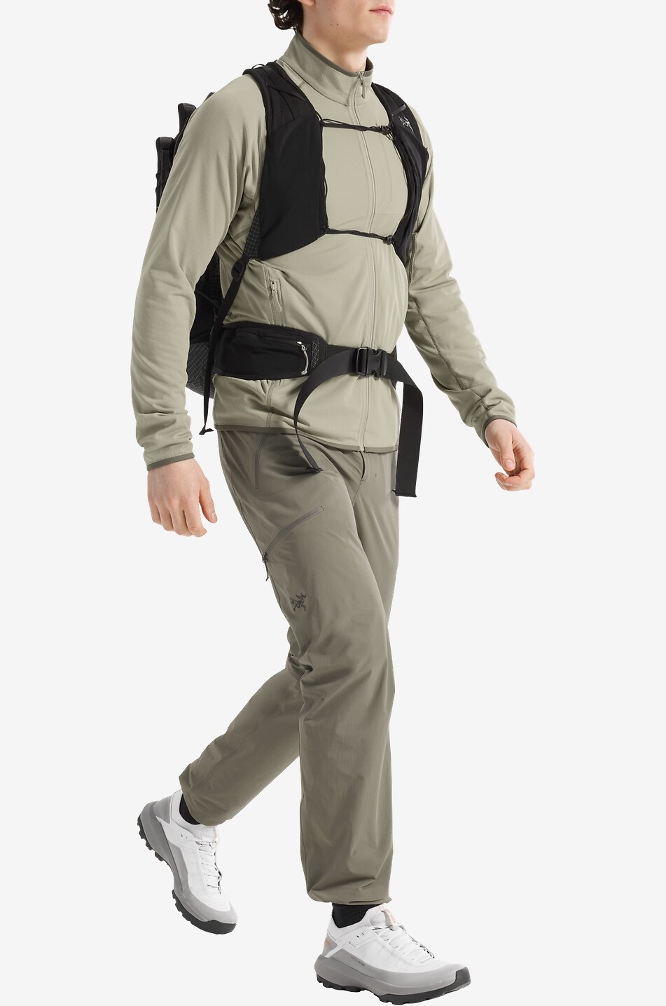 ARC'TERYX Gamma SL technical fabric hiking trousers Men KHAKI 5