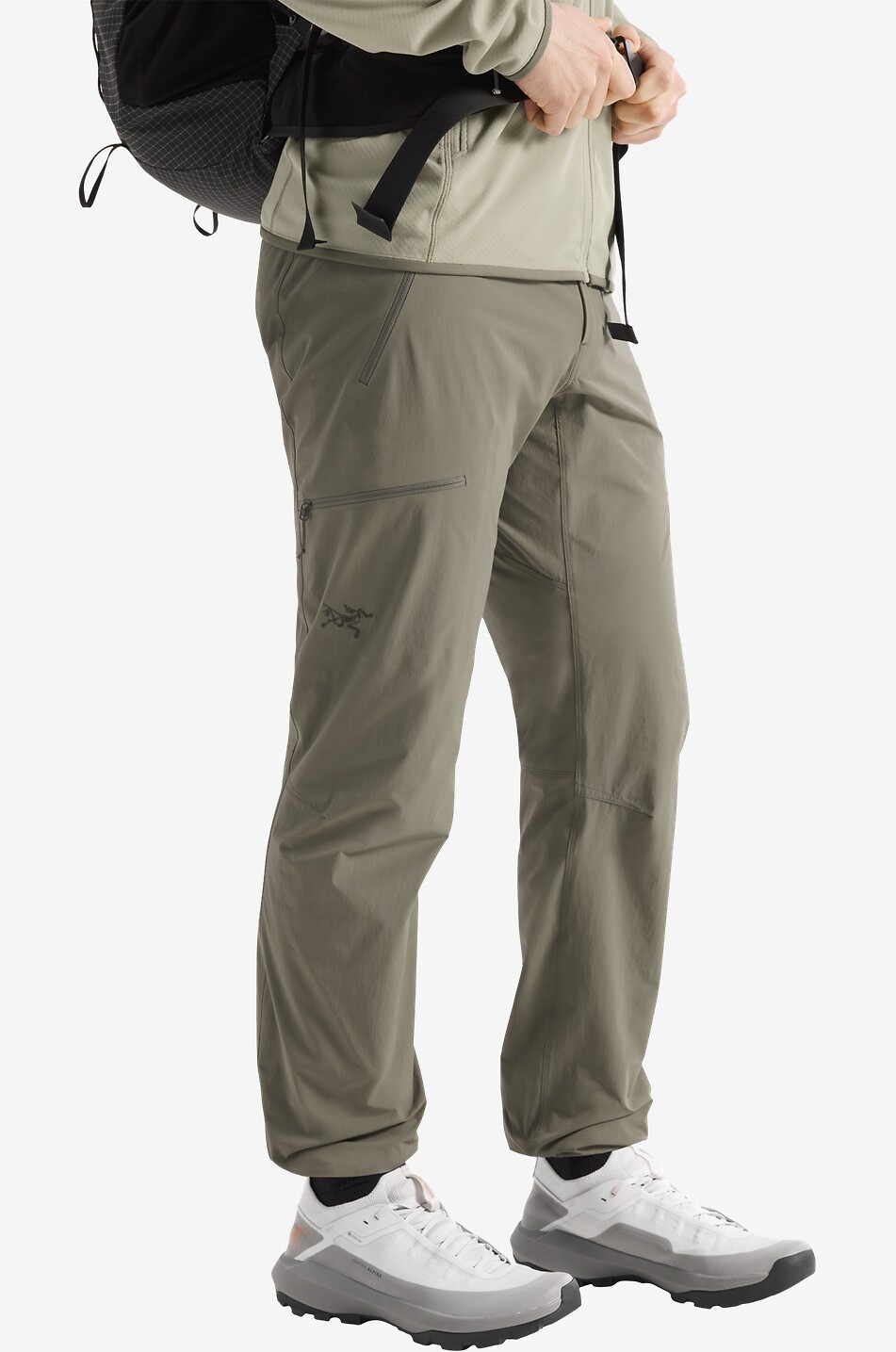ARC'TERYX Gamma SL technical fabric hiking trousers Men KHAKI 6