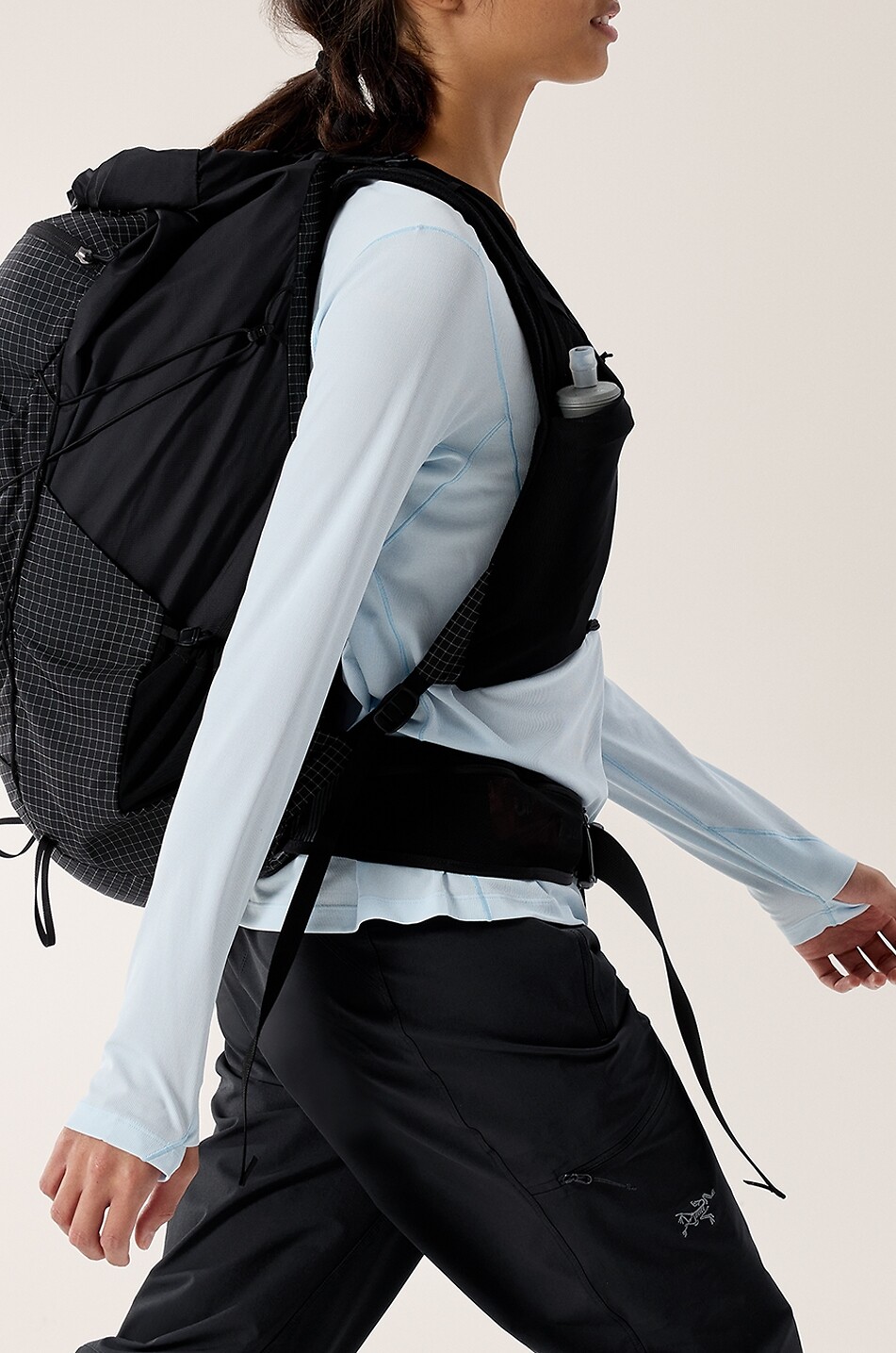 ARC'TERYX Sac à dos à bretelles ajustables Aerios Femme NOIR 4