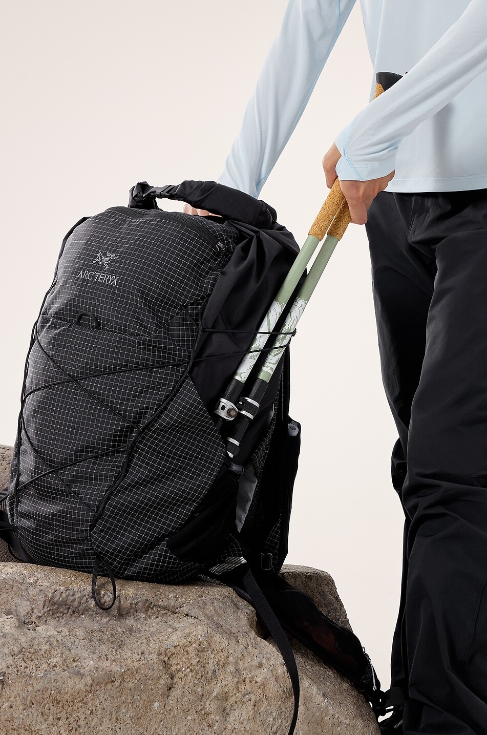 ARC'TERYX Sac à dos à bretelles ajustables Aerios Femme NOIR 5