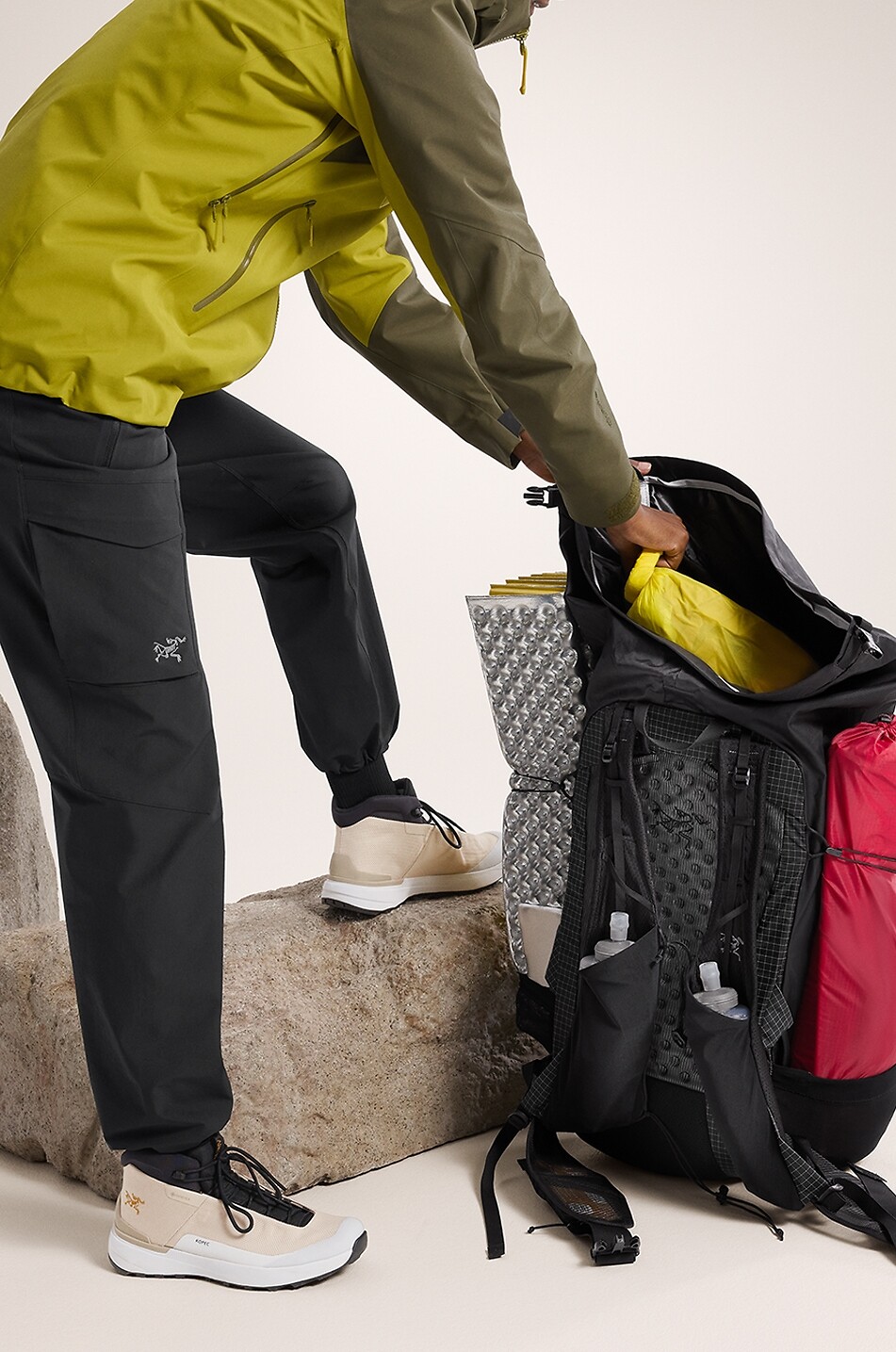 ARC'TERYX Sac à dos à bretelles ajustables Aerios Femme NOIR 8