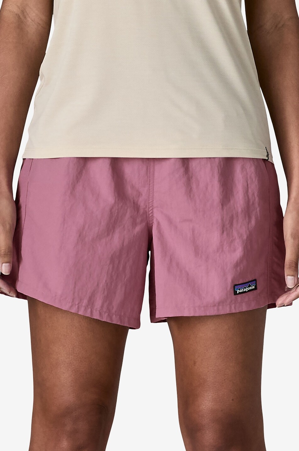 PATAGONIA Short en tissu technique Baggies Femme VIOLET 4